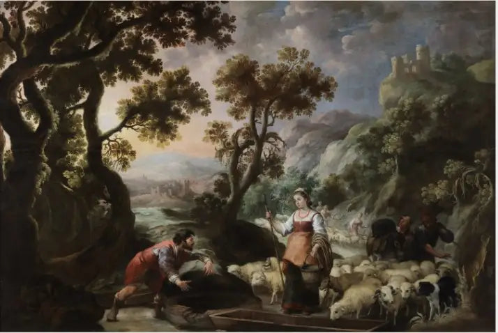 야곱과 라헬이 우물에서 만난 장면 - 바르톨로메 에스테반 무리요

Source:
La rencontre de Jacob et Rachel au puits - Bartolomé Esteban Murillo