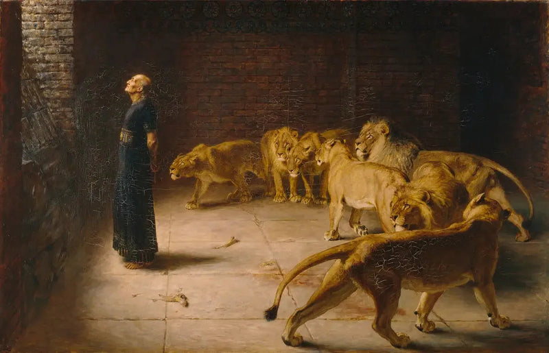 다니엘이 왕에게 답하다 - 브리튼 리비에르

Source:
La réponse de Daniel au roi - Briton Rivière