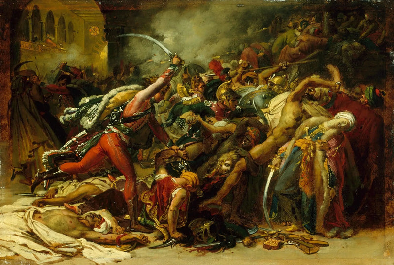 카이로의 반란 - 앙-루이 지로데

Source:
La révolte du Caire - Anne-Louis Girodet