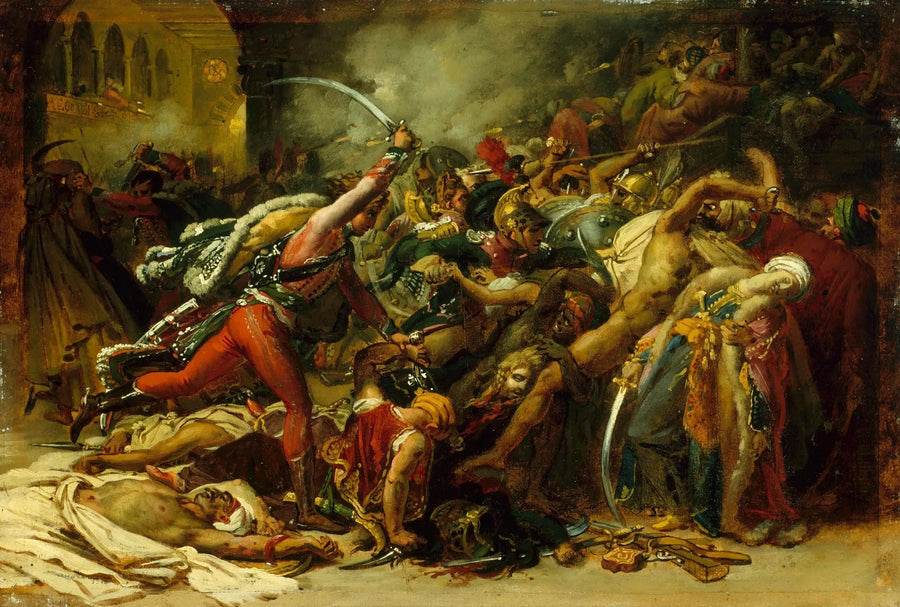 카이로의 반란 - 앙-루이 지로데

Source:
La révolte du Caire - Anne-Louis Girodet