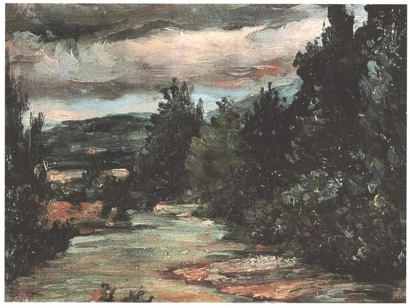 평야의 강 - Paul Cézanne