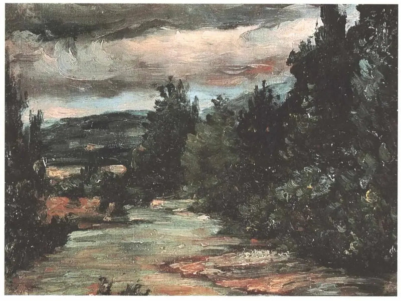 평야의 강 - Paul Cézanne