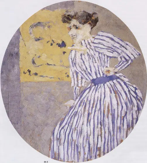 La robe rayée - Édouard Vuillard - Alpha Reproduction