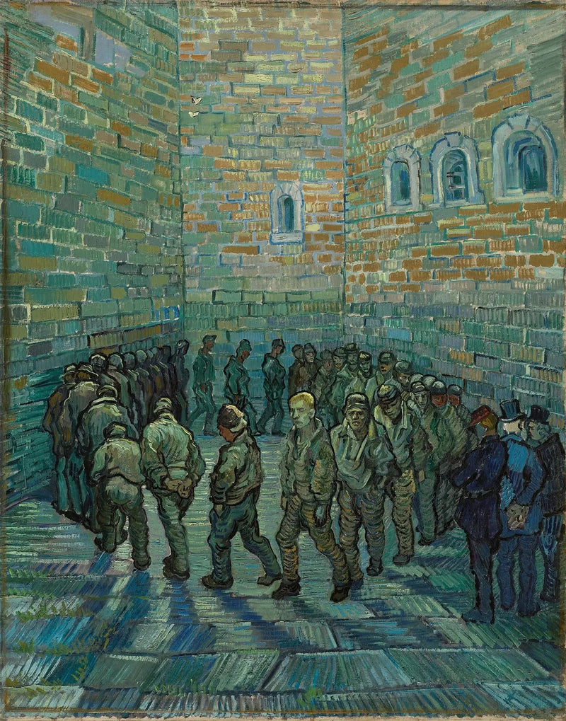 죄수들의 원무 - Vincent van Gogh