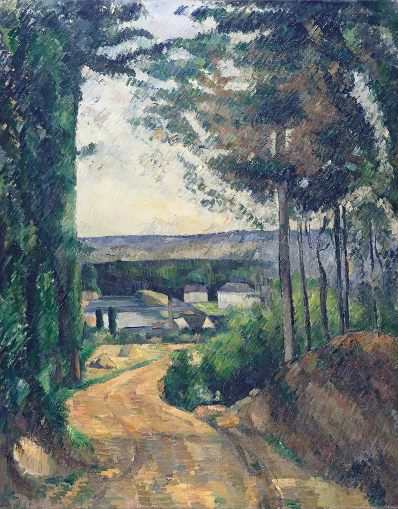 연못으로 가는 길 - Paul Cézanne
