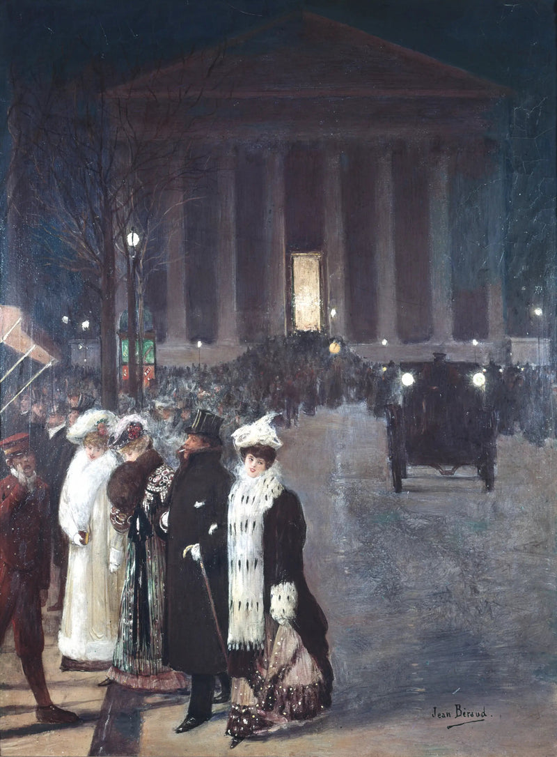 크리스마스 저녁의 로열 거리 - 장 보로

Source:
La rue Royale, le soir de Noël - Jean Béraud