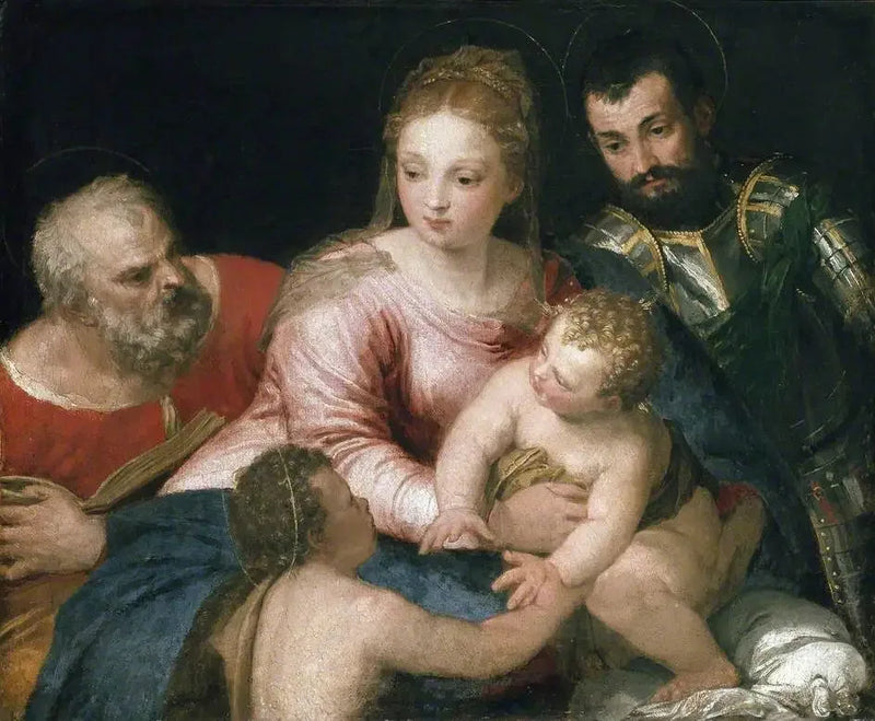 성가족과 어린 세례자 요한과 성 조지 - 폴 베로네즈

Source:
La Sainte Famille avec le jeune saint Jean-Baptiste et saint Georges - Paul Véronèse