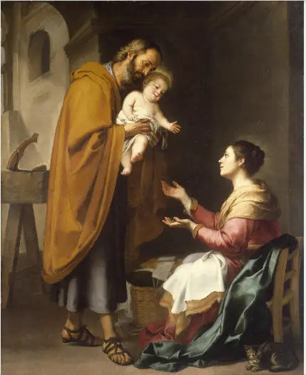 성가족 - 바르톨로메 에스테반 무릴로

Source:
La Sainte Famille - Bartolomé Esteban Murillo