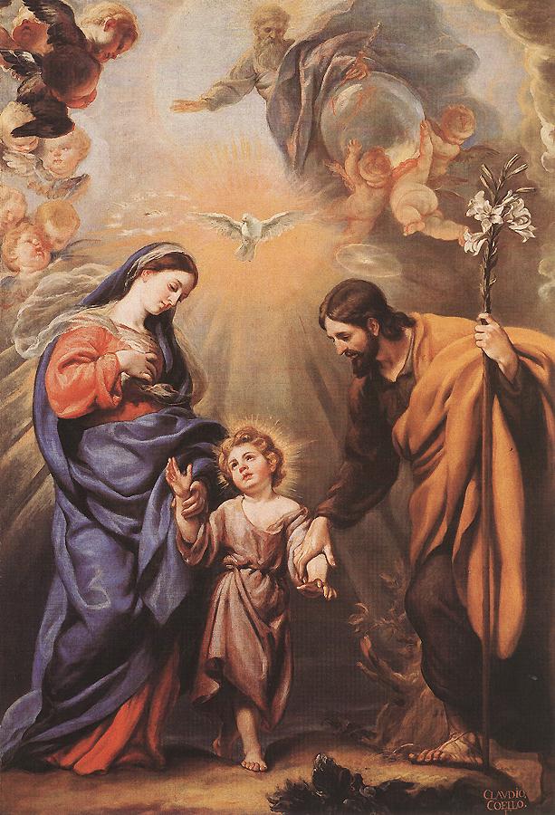 La Sainte Famille - Claudio Coello - Alpha Reproduction