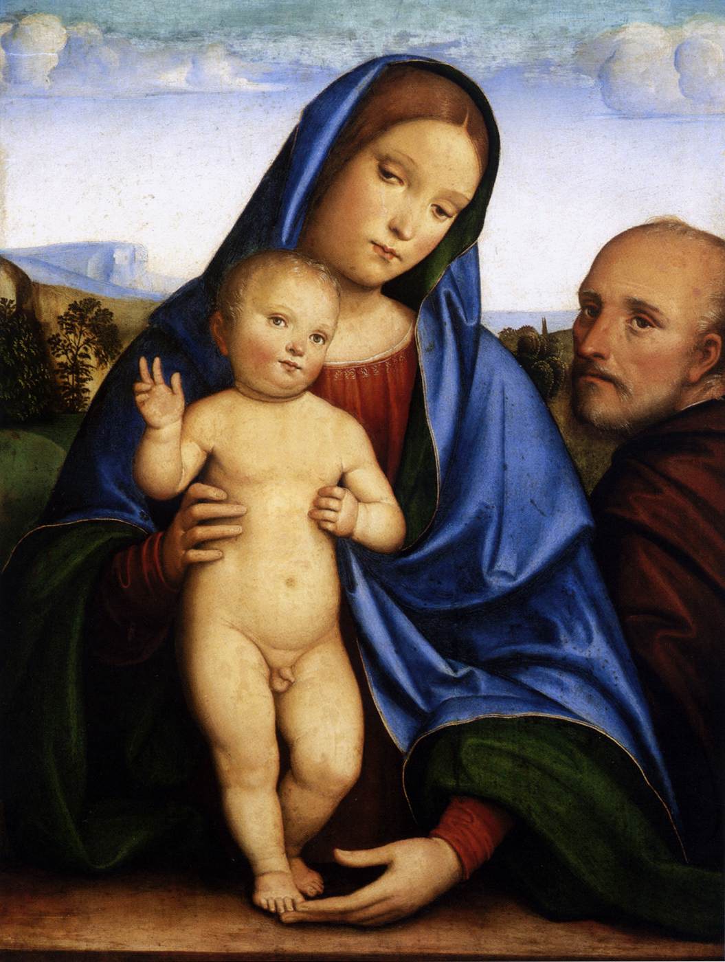 La Sainte Famille - Francesco Francia