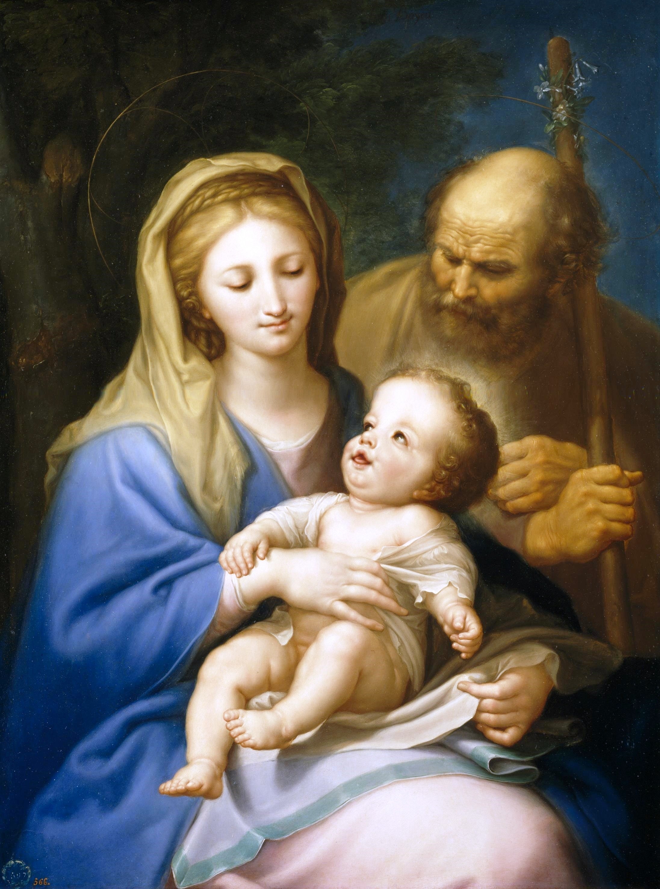 La Sainte Famille - Francisco Bayeu image 1 copie de tableau peinte à la main