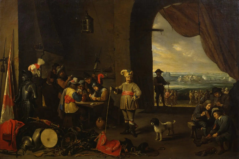 경비실 - 데이비드 테니에르 더 쥬네

Source:
La salle des gardes - David Teniers le Jeune