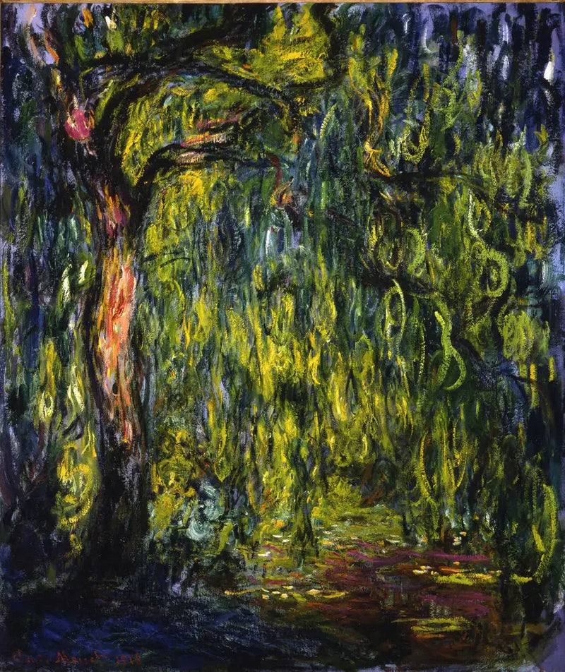수양버드나무 - Claude Monet