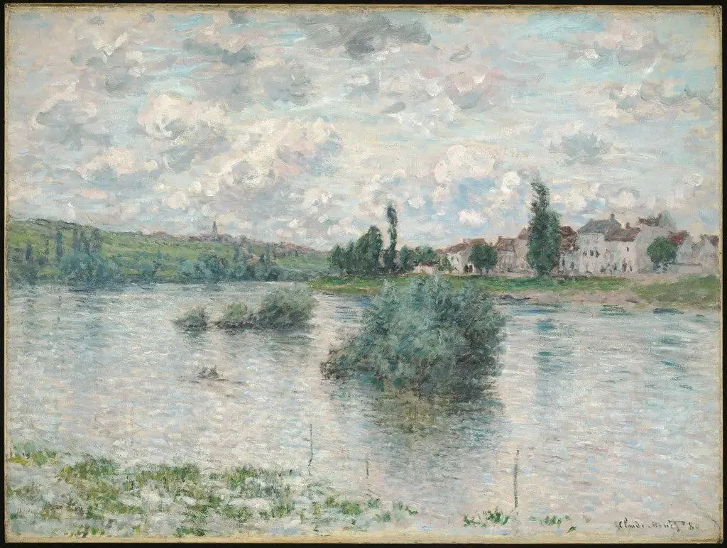 La Seine à Lavacourt - Claude Monet image 1 tableau peint à l’huile sur toile