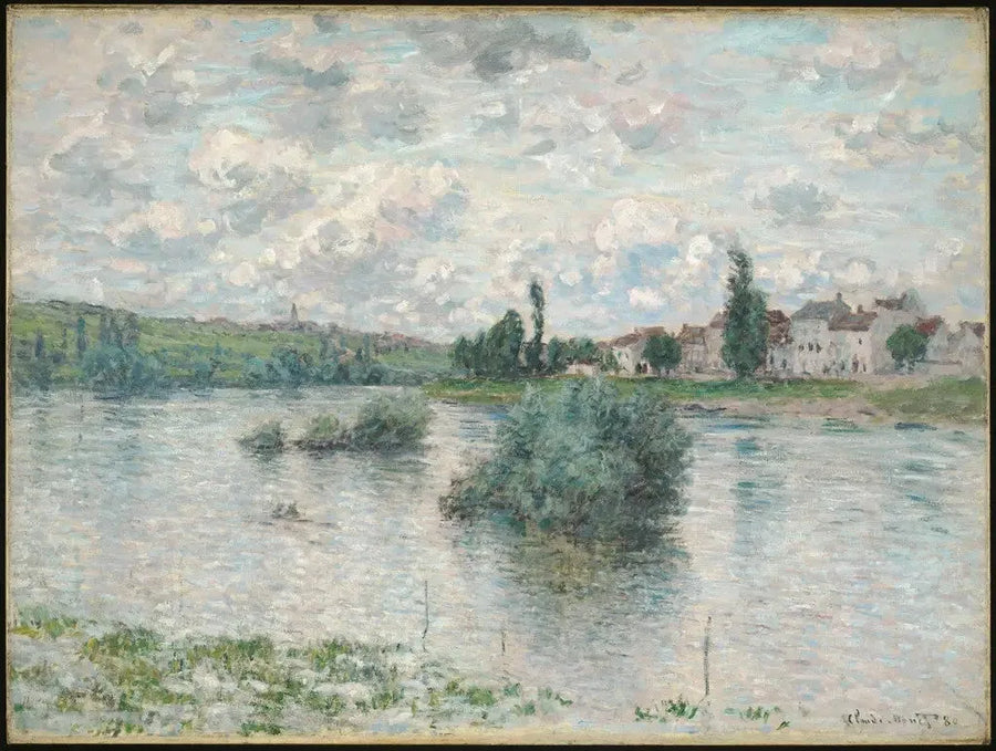 라바쿠르의 세느 강 - Claude Monet
