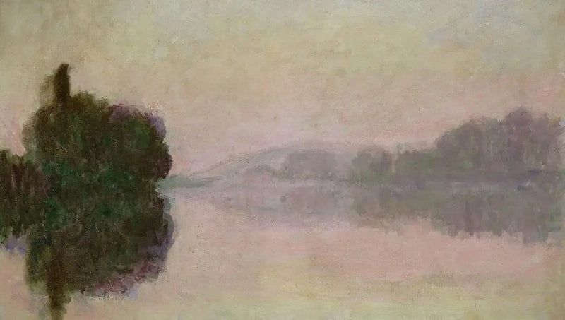 포르트-빌레즈의 세느 강, 저녁의 효과 - Claude Monet
