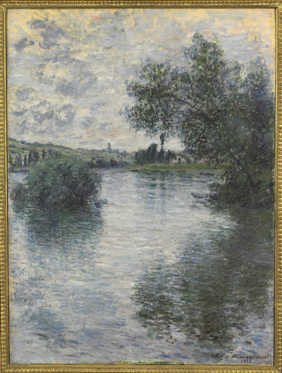 Reproduction du tableau « La Seine à Vétheuil - Claude Monet » par Alpha Reproduction en peinture à l’huile
