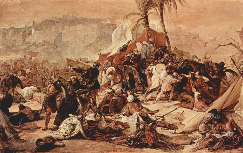 예루살렘에서 십자군의 갈증 - 프란체스코 하이엣

Source:
La soif des croisés à Jérusalem - Francesco Hayez