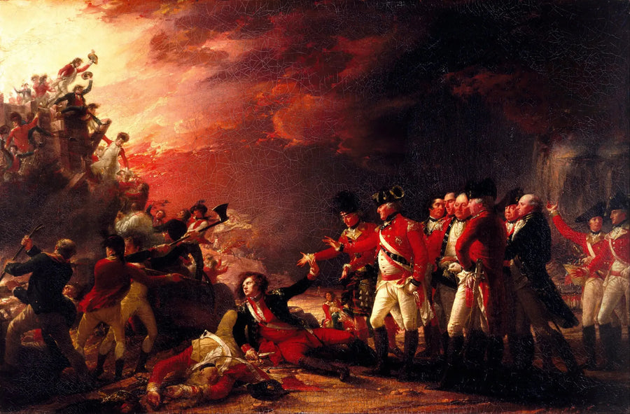 지브롤터 군사 기지 출격 - 존 트럼불

Source:
La sortie de la garnison de Gibraltar - John Trumbull