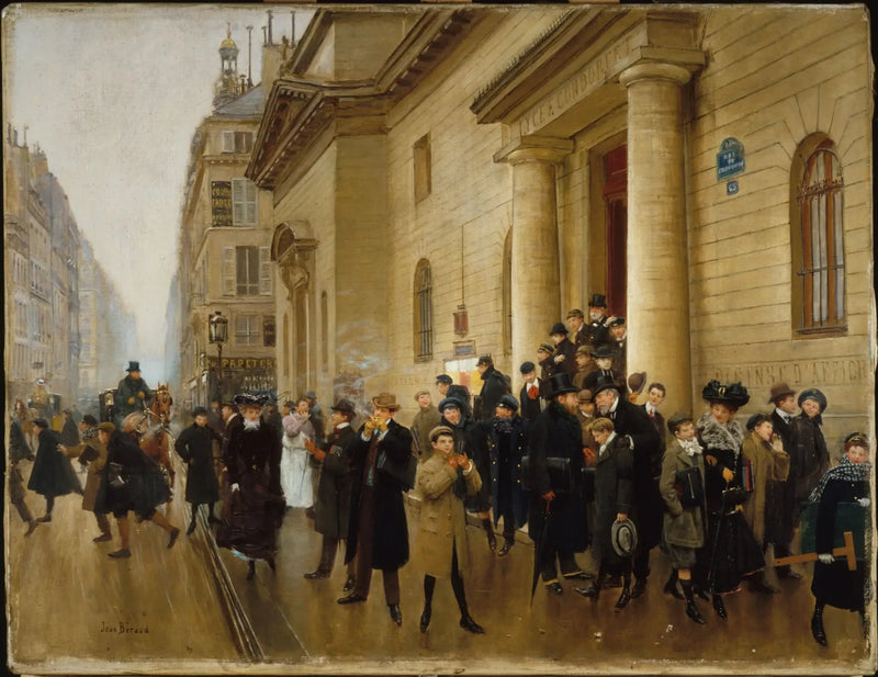 콩도르세 고등학교 졸업식 - 장 보로

Source:
La Sortie du lycée Condorcet - Jean Béraud