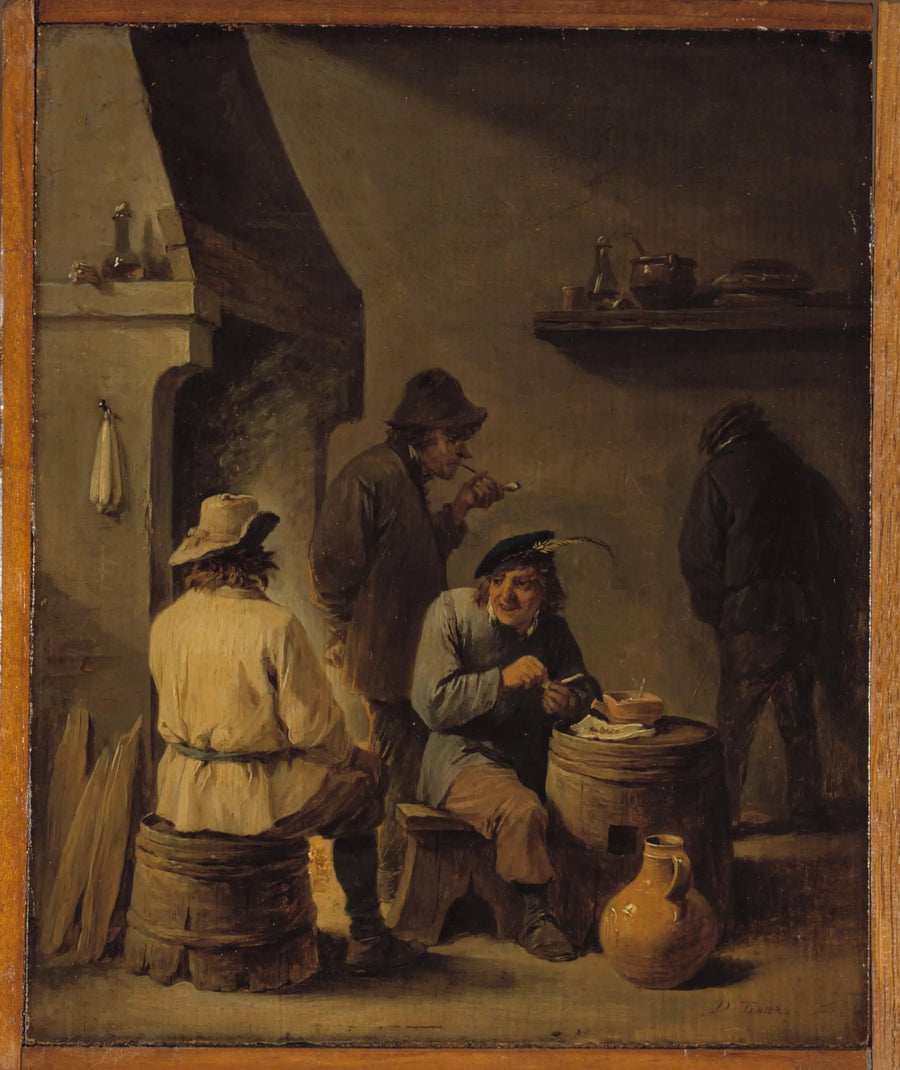 라 타바지 - 다비드 테니에르 르 쥬네

Source:
La tabagie - David Teniers le Jeune