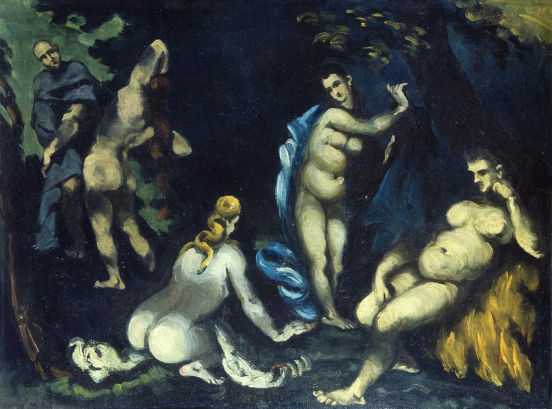 성 안토니오의 유혹 - Paul Cézanne