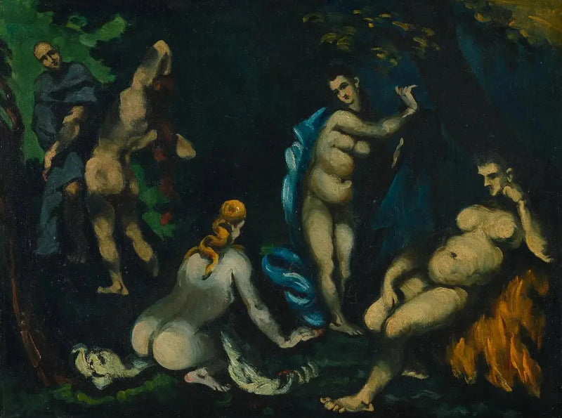 성 안토니오의 유혹 - Paul Cézanne