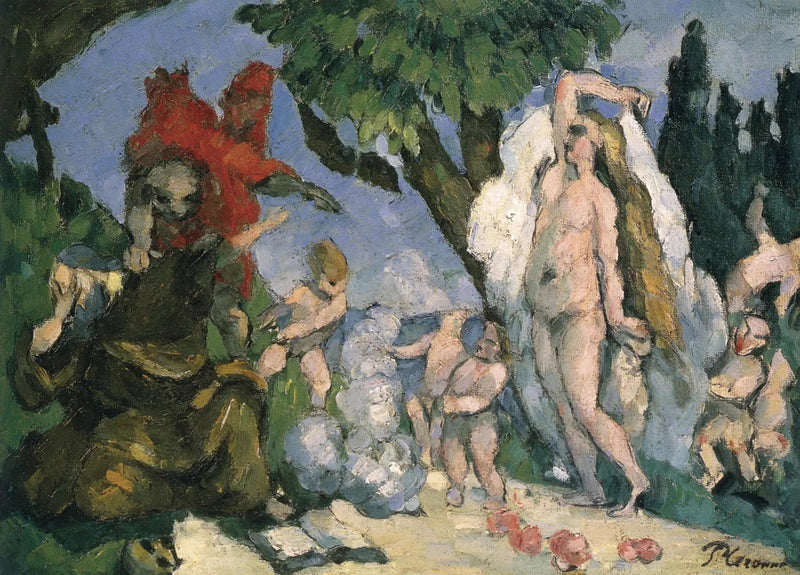 성 안토니오의 유혹 - Paul Cézanne