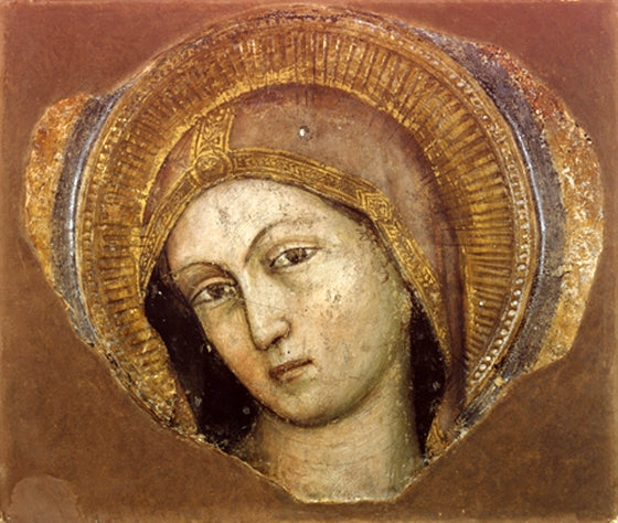 성모 마리아의 머리 - Altichiero da Zevio
