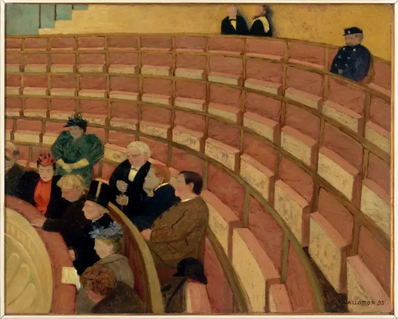샤틀레극장 세 번째 미술관 - 펠릭스 발로통

Source:
La Troisième galerie du théâtre du Châtelet - Félix Vallotton