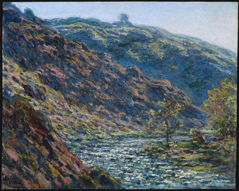 작은 크뢰즈 계곡 - Claude Monet