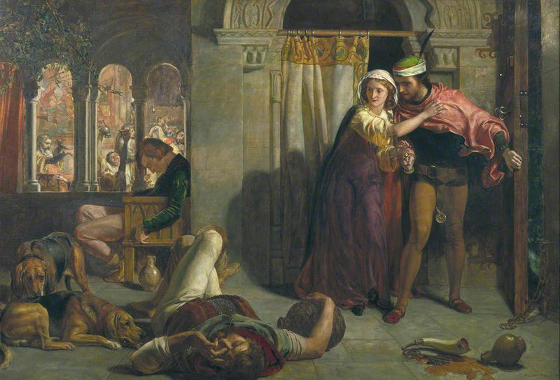 성 아그네스 전날 - 윌리엄 홀먼 헌트