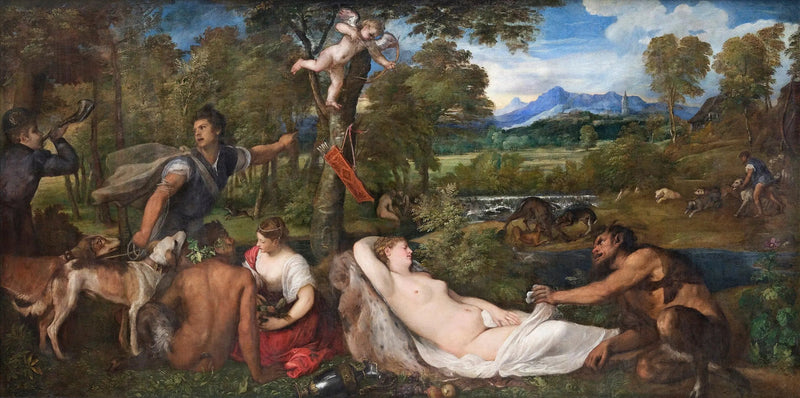 파르도 여신 - 티치아노