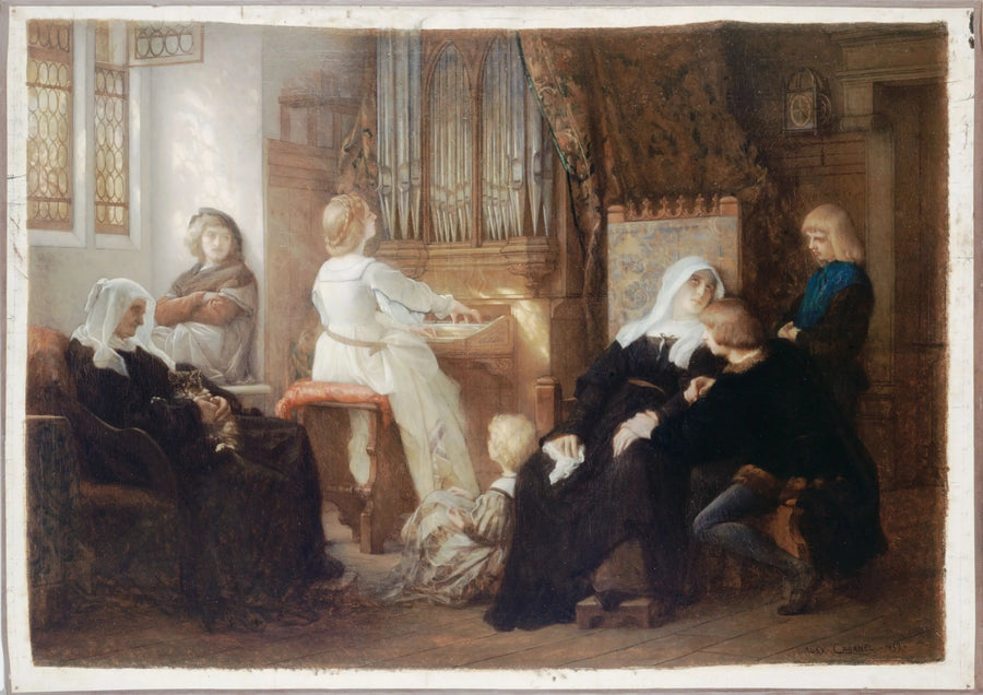 마스터 오르간 연주자의 미망인 - 알렉상드르 카바넬

Source:
La veuve du maître de chapelle - Alexandre Cabanel