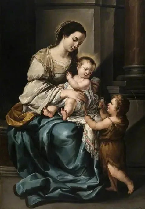 성모자와 어린 세례자 요한, « 라 세라나 » - 바르톨로메 에스테반 무리요

Source:
La Vierge à l'Enfant avec saint Jean enfant, « La serrana » - Bartolomé Esteban Murillo