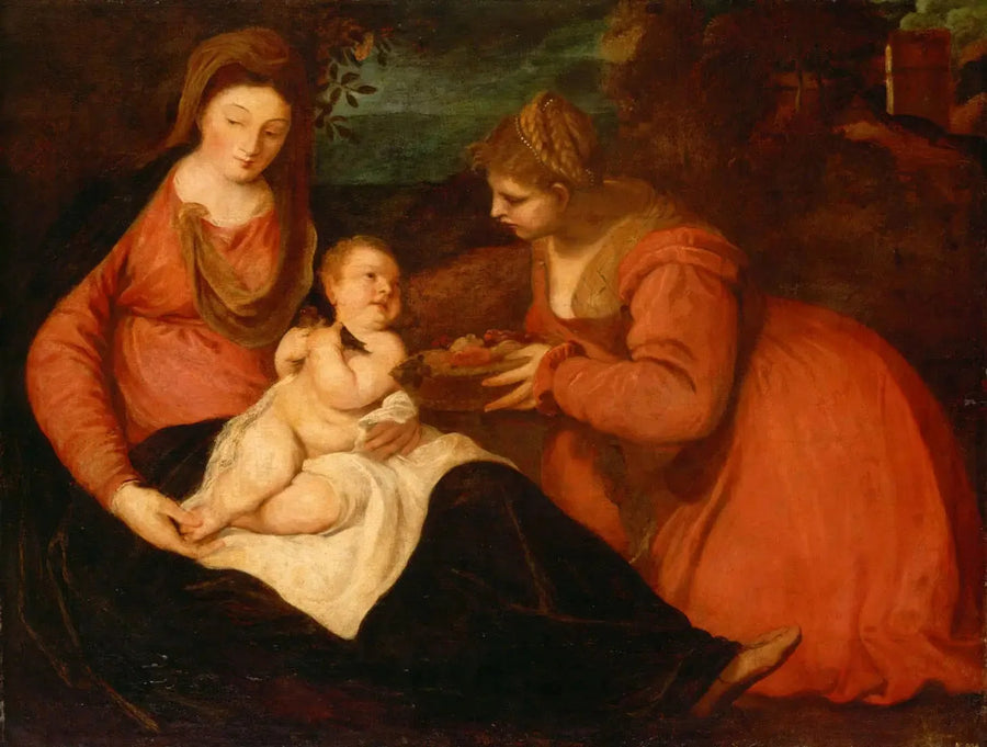 성모자와 성 도로테이 - 안톤 반 다이크

Source:
La Vierge à l'Enfant avec sainte Dorothée - Antoine van Dyck