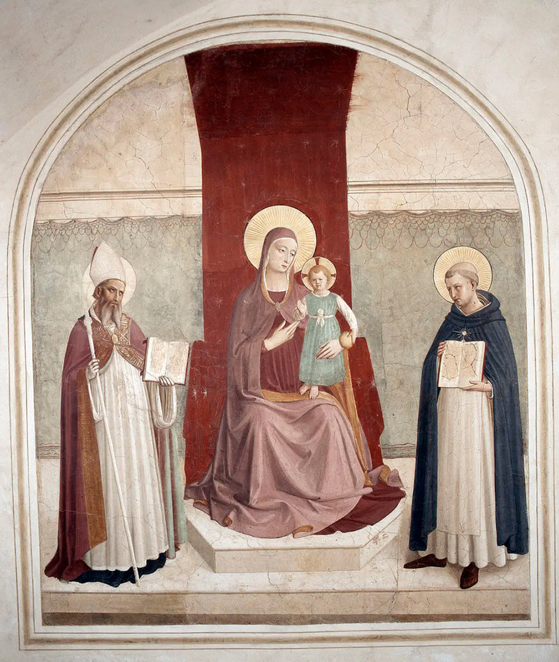 아기 예수와 성모 마리아 - 프라 안젤리코

Source:
La Vierge à l'Enfant avec Augustin et Thomas - Fra Angelico