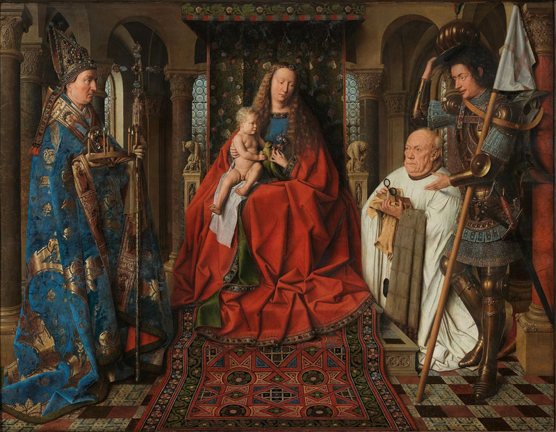 반다르 팔레 신부의 성모 마리아 - 얀 반 에이크

Source:
La Vierge au chanoine Van der Paele - Jan van Eyck
