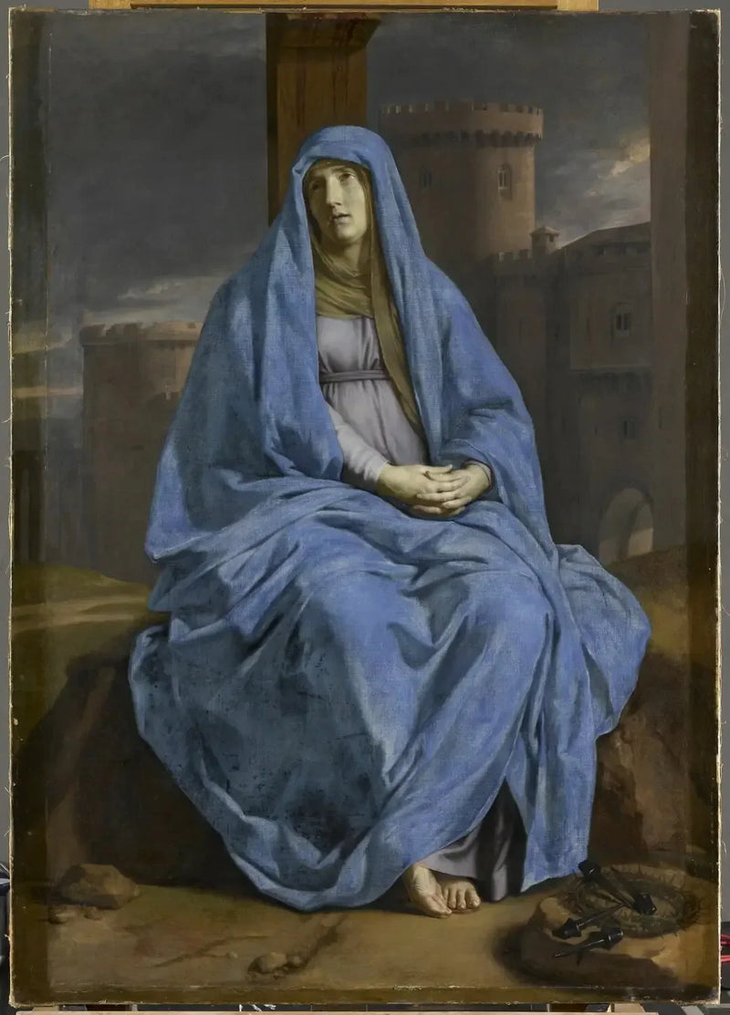 십자가 아래의 고통받는 성모 마리아 - 필리프 드 샹파뉴

Source:
La Vierge de douleur au pied de la Croix - Philippe de Champaigne