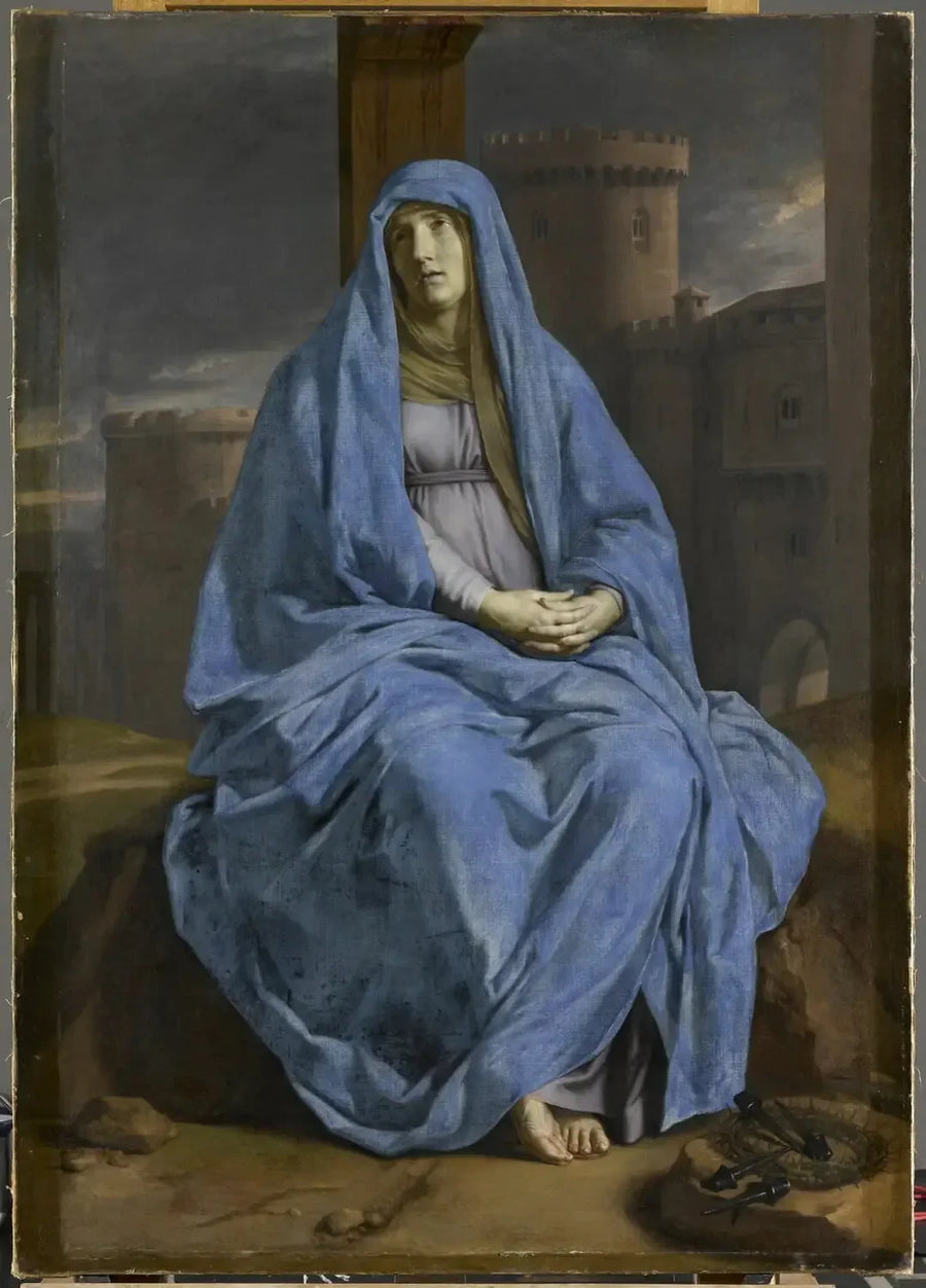 십자가 아래의 고통받는 성모 마리아 - 필리프 드 샹파뉴

Source:
La Vierge de douleur au pied de la Croix - Philippe de Champaigne