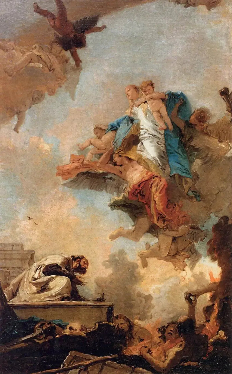 성 시몬 스톡에게 나타난 카멜 성모 - 조반니 바티스타 티에폴로

Source:
La Vierge du Carmel apparaissant à Saint Simon Stock - Giovanni Battista Tiepolo