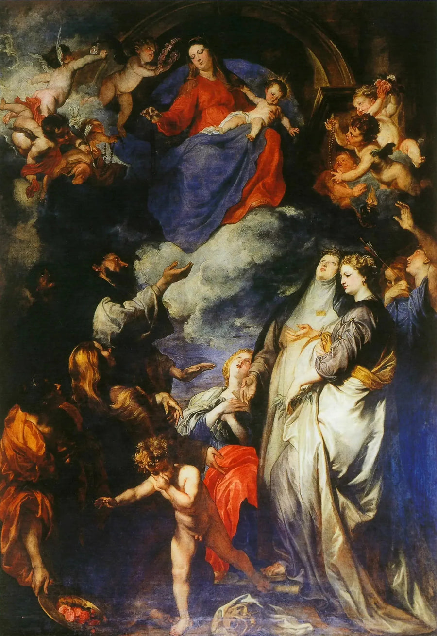 로사리의 성모 마리아 - 앙투안 반 다이크

Source:
La Vierge du Rosaire - Antoine van Dyck