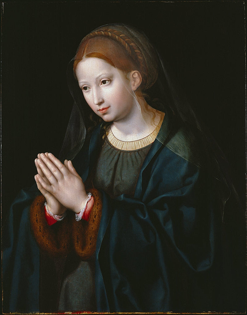 기도하는 성모 마리아 - Joos van Cleve