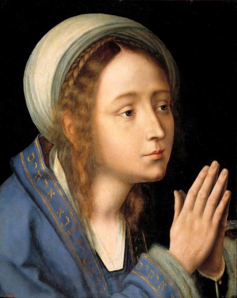 La Vierge en prière - Quentin Metsys