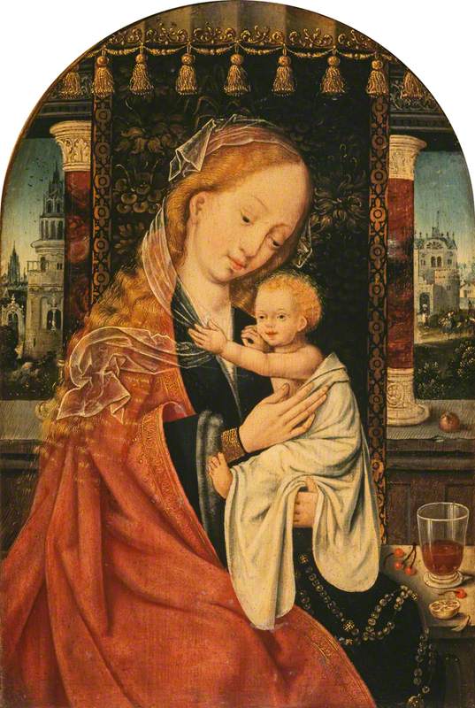 성모자 - Joos van Cleve