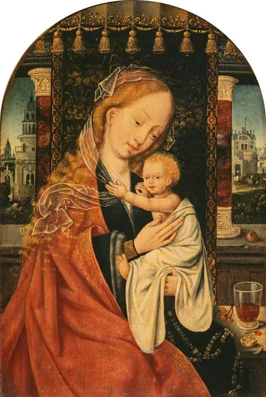 성모자 - Joos van Cleve