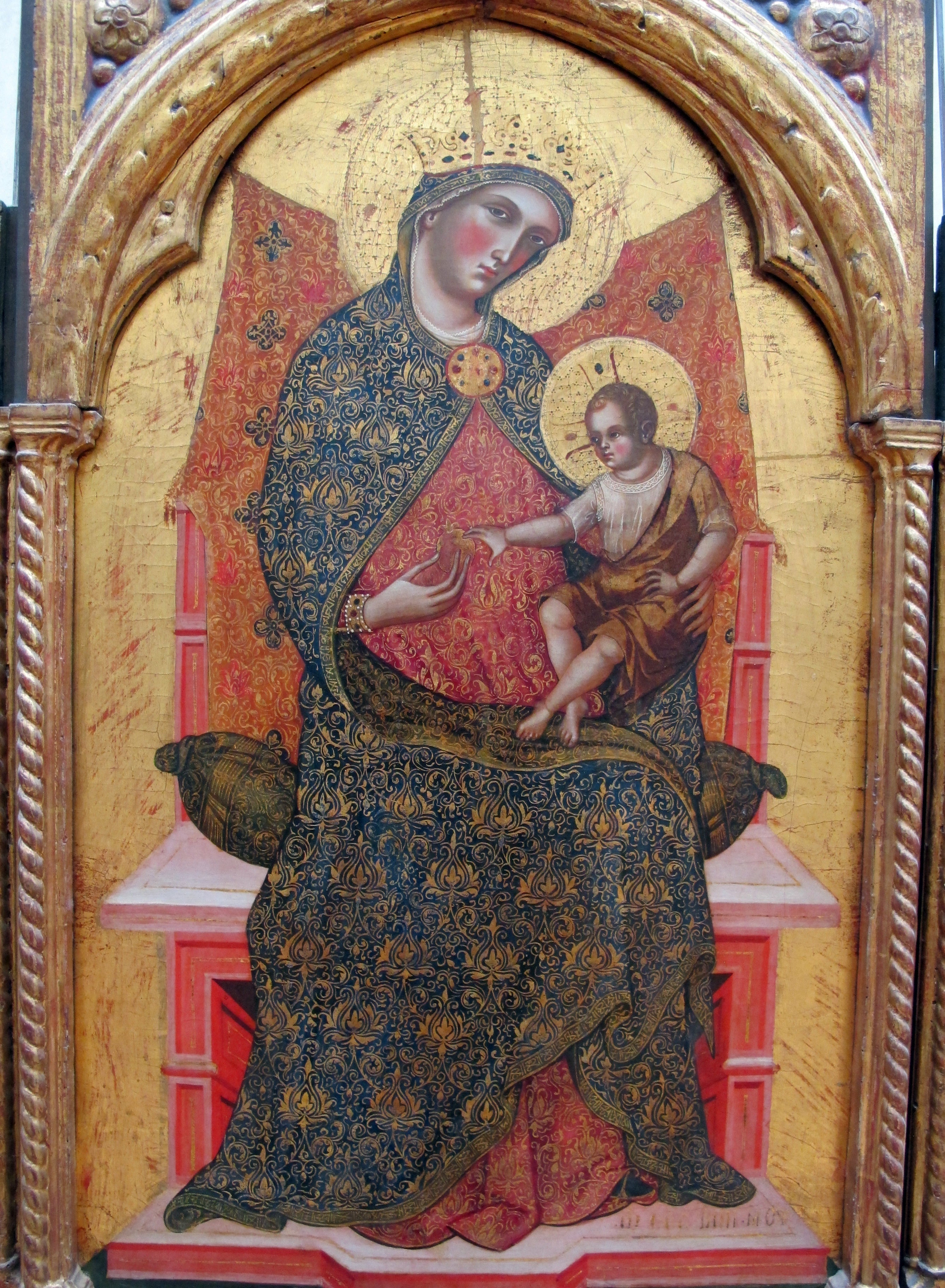 La Vierge et l’Enfant - Paolo Veneziano - Alpha Reproduction