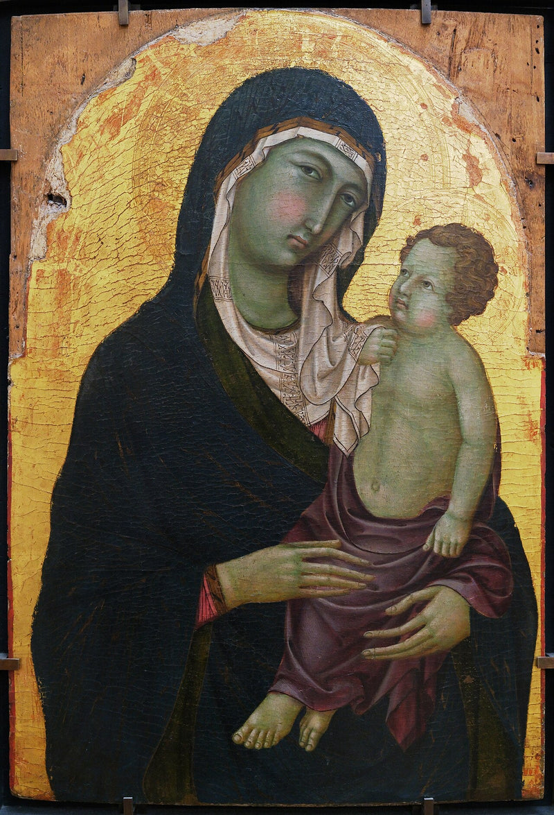 성모 마리아와 아기 예수 - 우골리노 디 네리오