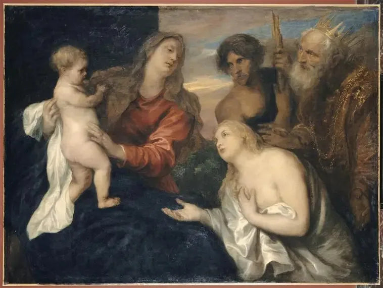 성모 마리아, 아기 예수, 그리고 세 명의 회개자 - 안톤 반 다이크

Source:
La Vierge, l'Enfant Jésus et les Trois Repentants - Antoine van Dyck