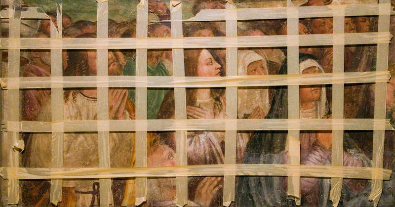 성모 마리아, 사도들, 성인들 - 베르나르디노 루이니